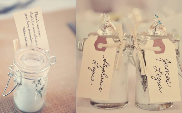 Favors for wedding guests