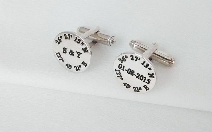 Personalized Wedding Cufflinks